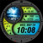WAW012 Vibrant Weather Face