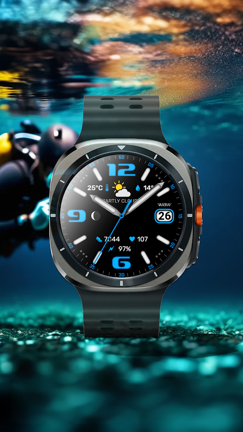 WAW023 Classic Full Watch Face screenshot
