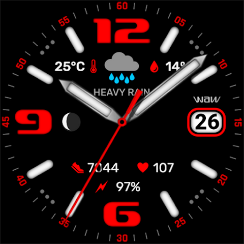 WAW023 Classic Full Watch Face screenshot
