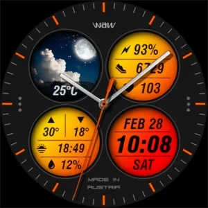 WAW037 Urban Tech Watch Face