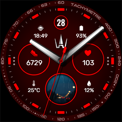 WAW039 Classy Elegant Weather screenshot