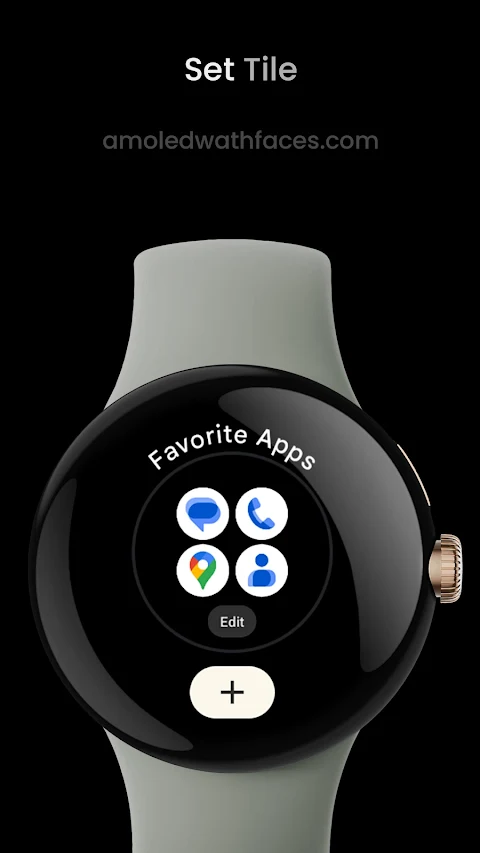 Favorite Apps Tile for Wear OS screenshot