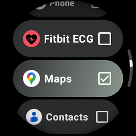 Favorite Apps Tile for Wear OS screenshot
