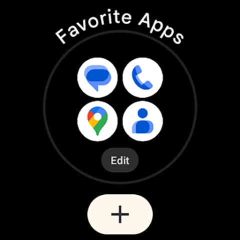 Favorite Apps Tile for Wear OS screenshot