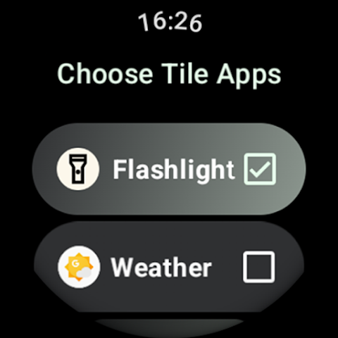 Favorite Apps Tile for Wear OS screenshot