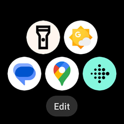 Favorite Apps Tile for Wear OS screenshot