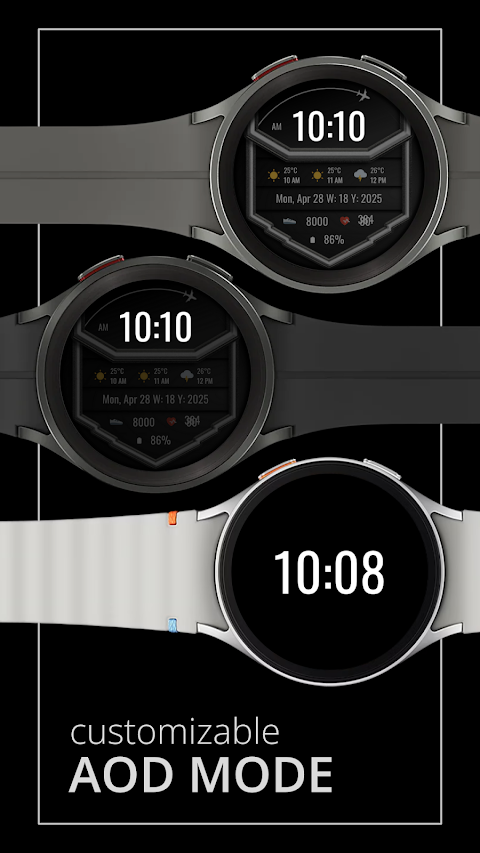 DADAM103: Weather Watch Face screenshot