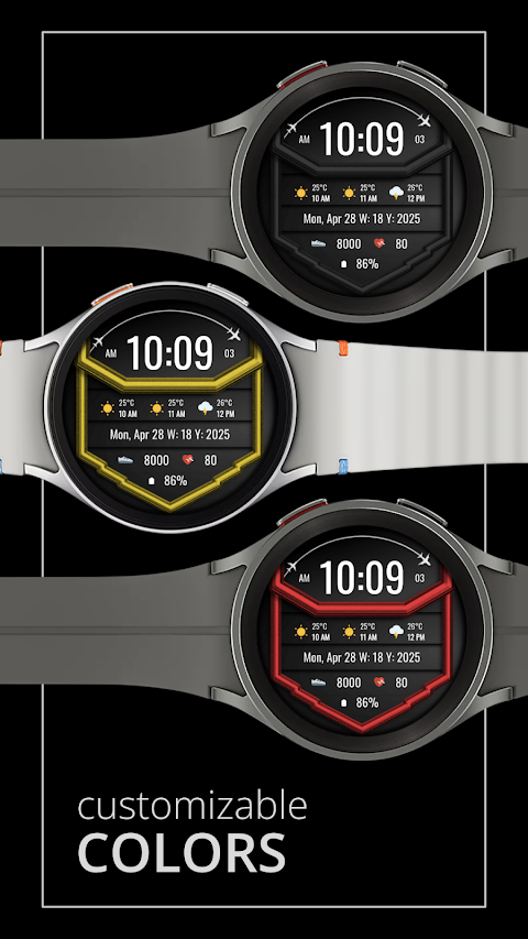 DADAM103: Weather Watch Face screenshot