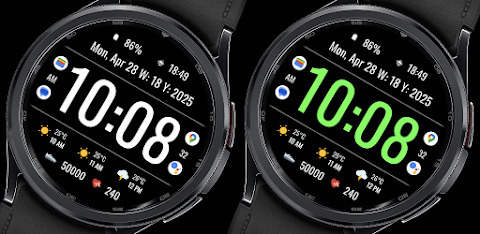 DADAM104: Bold Digi Watch Face screenshot