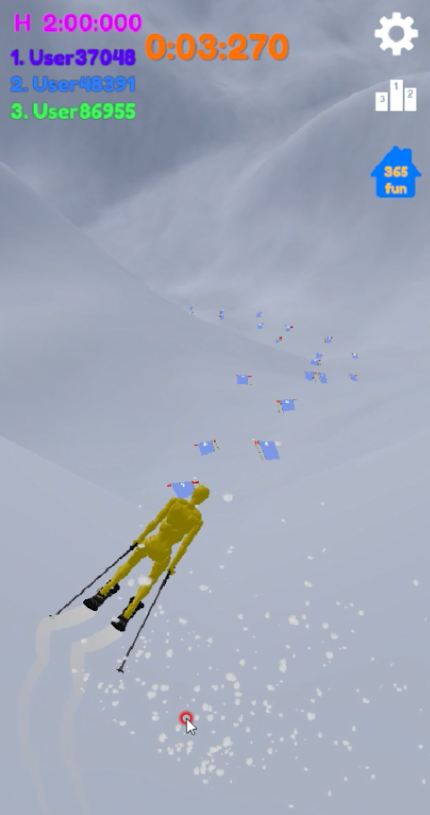 [365fun] Ski Challenge screenshot