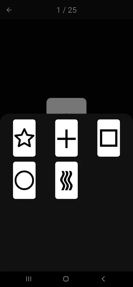 Zener Cards Test – WOS screenshot
