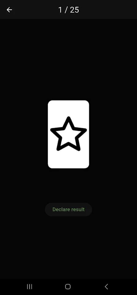 Zener Cards Test – WOS screenshot
