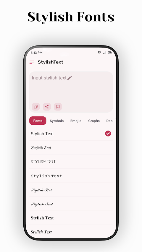 Stylish Text – Letter Fonts screenshot