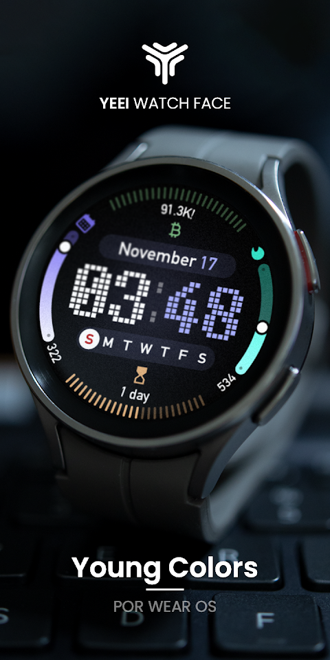 Young Colors: Watch Face screenshot