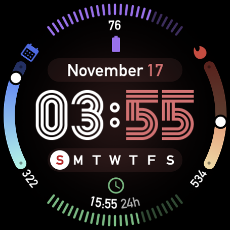 Young Colors: Watch Face screenshot