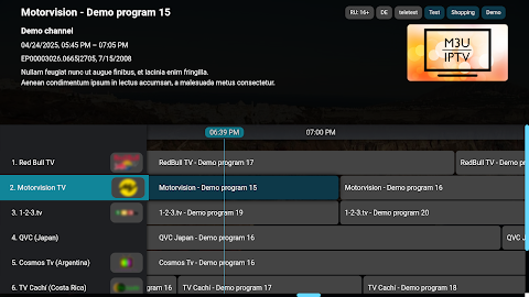 M3U IPTV Premium screenshot