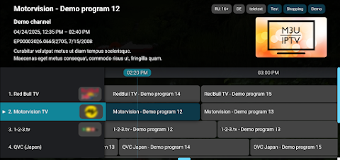 M3U IPTV Premium screenshot