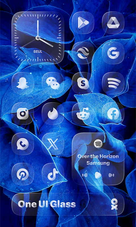 One UI Glass Icon Pack screenshot