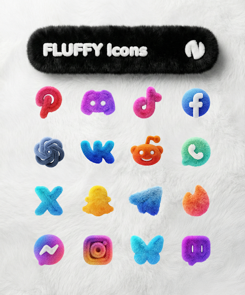 Fluffy Icons screenshot