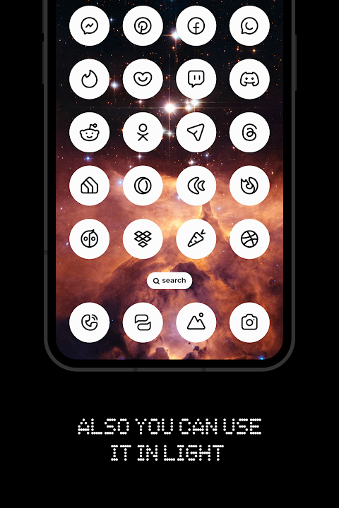 Everything Line:Adaptive icons screenshot