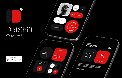 DotShift Widgets For KWGT screenshot