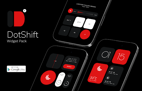 DotShift Widgets For KWGT screenshot