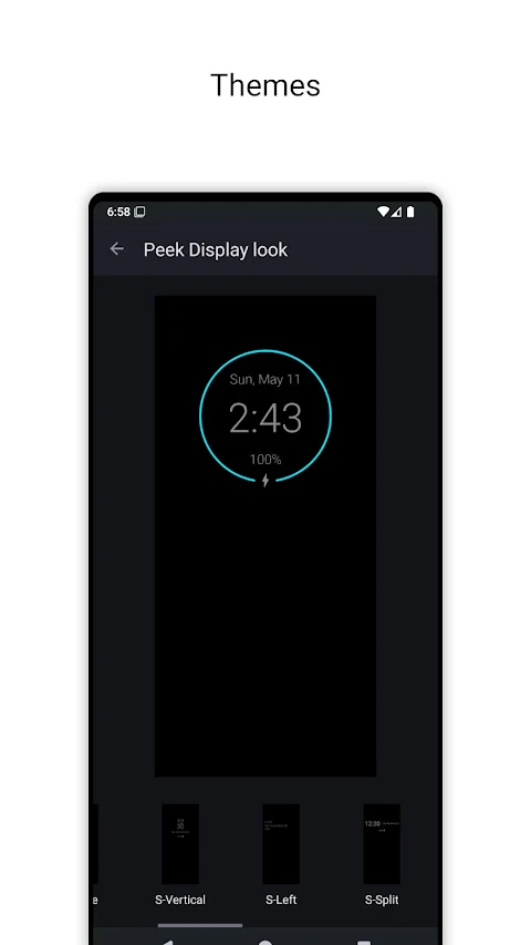 Peek Display – Always On screenshot