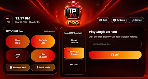 IPTV Smarters Pro Player screenshot