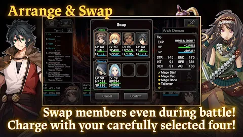 RPG Astral Takers screenshot