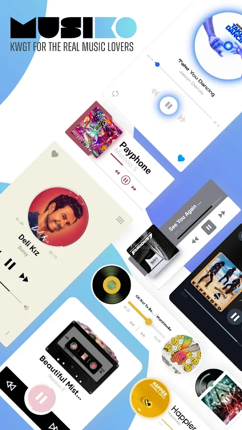 Musiko – Music Widget for KWGT screenshot