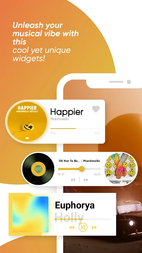 Musiko – Music Widget for KWGT screenshot