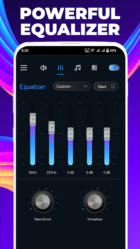Pro Music Player – Equalizer screenshot