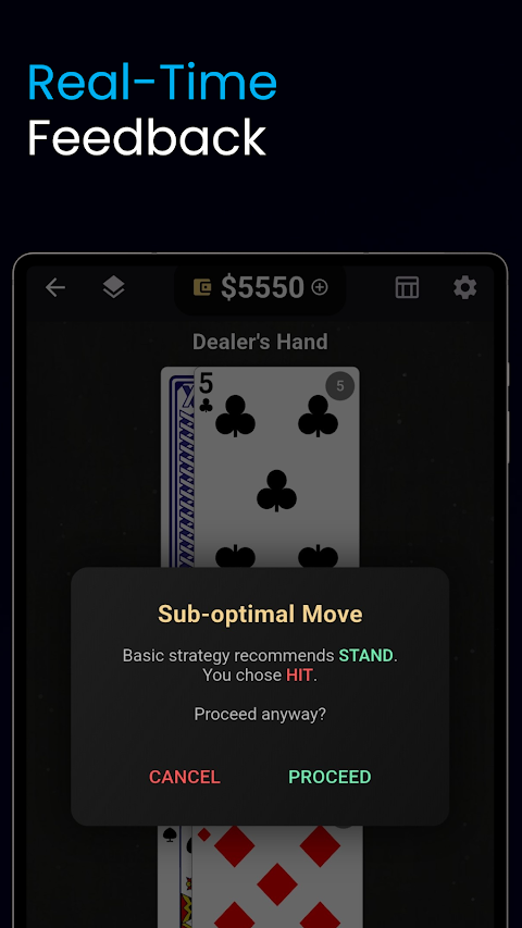 Ultimate Blackjack Trainer screenshot