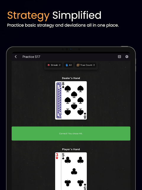 Ultimate Blackjack Trainer screenshot