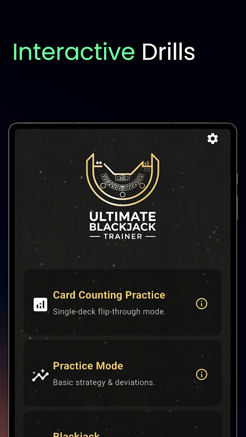 Ultimate Blackjack Trainer screenshot