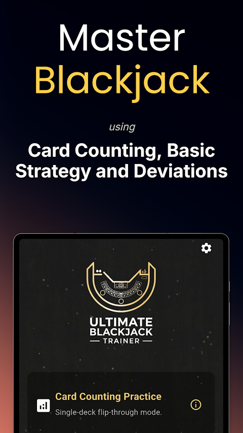 Ultimate Blackjack Trainer screenshot