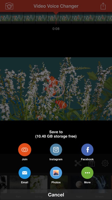 Video Voice Changer Pro screenshot