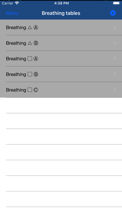 Apnea Tables Freediving Coach screenshot