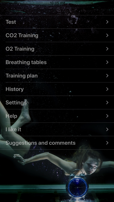 Apnea Tables Freediving Coach screenshot