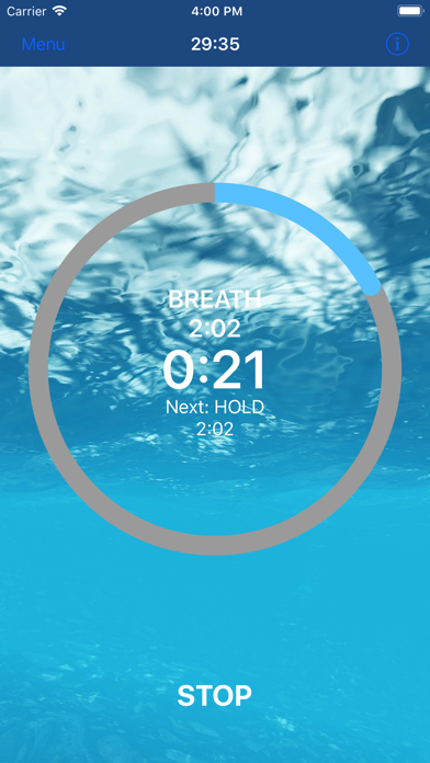 Apnea Tables Freediving Coach screenshot