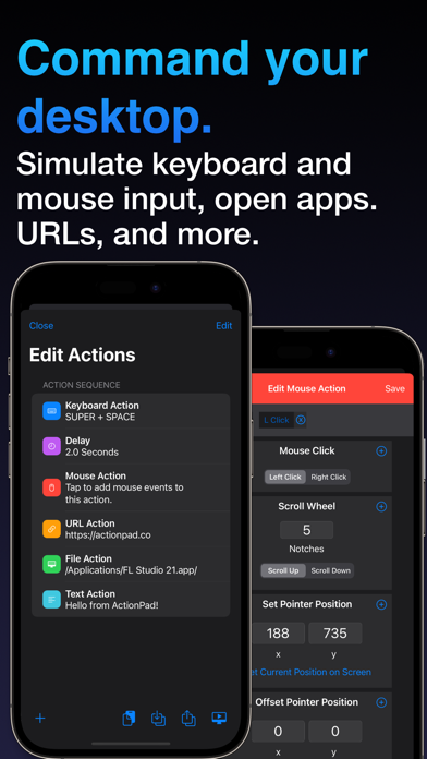 ActionPad: Mac/PC Pro Controls screenshot
