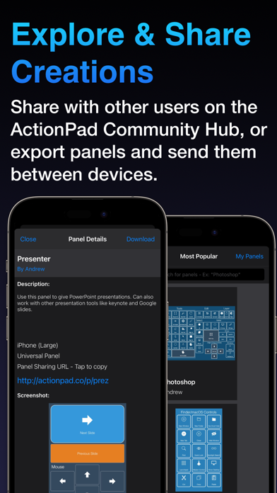 ActionPad: Mac/PC Pro Controls screenshot