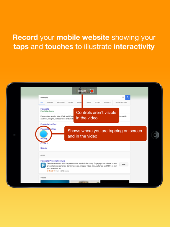 FlowRec: Web Demo Recorder screenshot