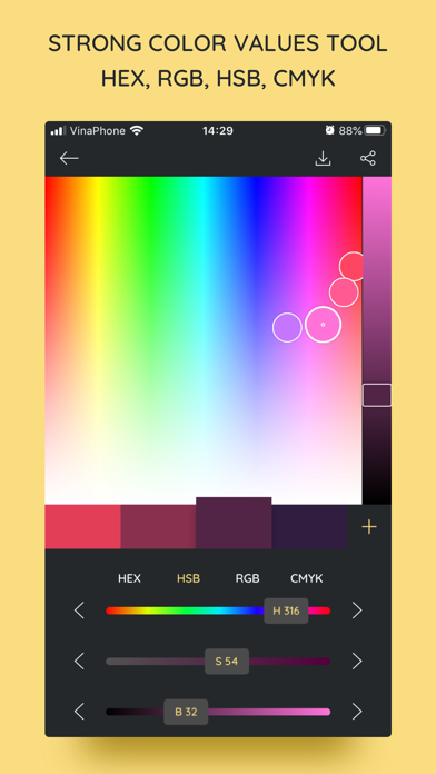 iPalettes – Color palettes screenshot