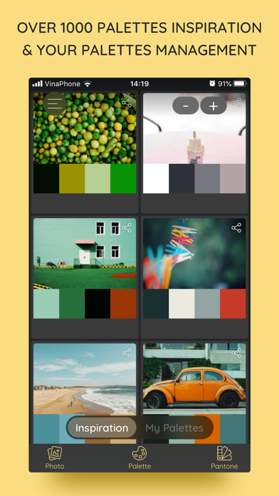 iPalettes – Color palettes screenshot