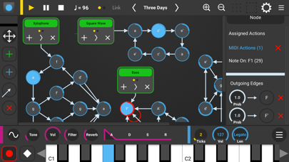 Senode – Graph Sequencer screenshot