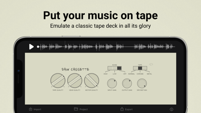 DAW Cassette screenshot