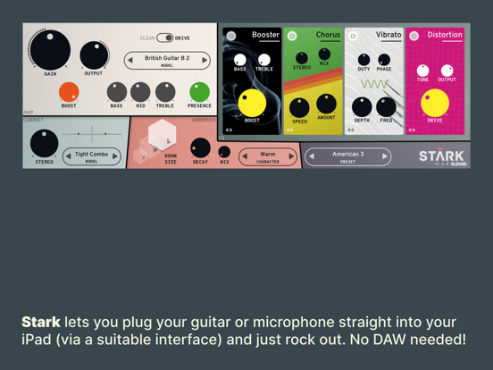 Stark Amp Simulator screenshot