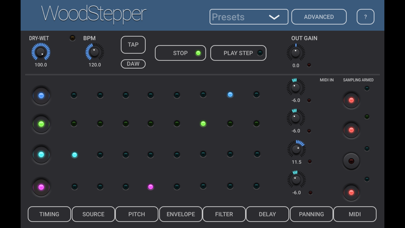 WoodStepper screenshot