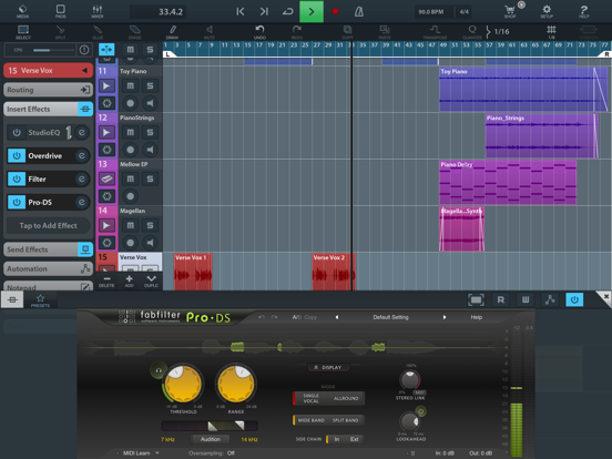 FabFilter Pro-DS screenshot